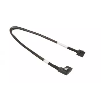 Tiesus MiniSAS HD į stačiu kampu išlenktą MiniSAS 39 cm