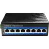 Cudy 8 prievadų 10/100M pramoninis PoE komutatorius Nevaldomas Gigabit Ethernet (10/100/1000) Maitinimas per Ethernet (PoE) Juodas