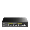 Cudy GS1010PE tinklo komutatorius Gigabit Ethernet 10 prievadų PoE Juoda