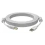 USB laidas Vision 5m USB 2.0 A į B baltas
