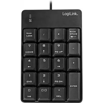 LOGILINK ID0184 LOGILINK - USB skaitmeninė klaviatūra, 19 klavišų