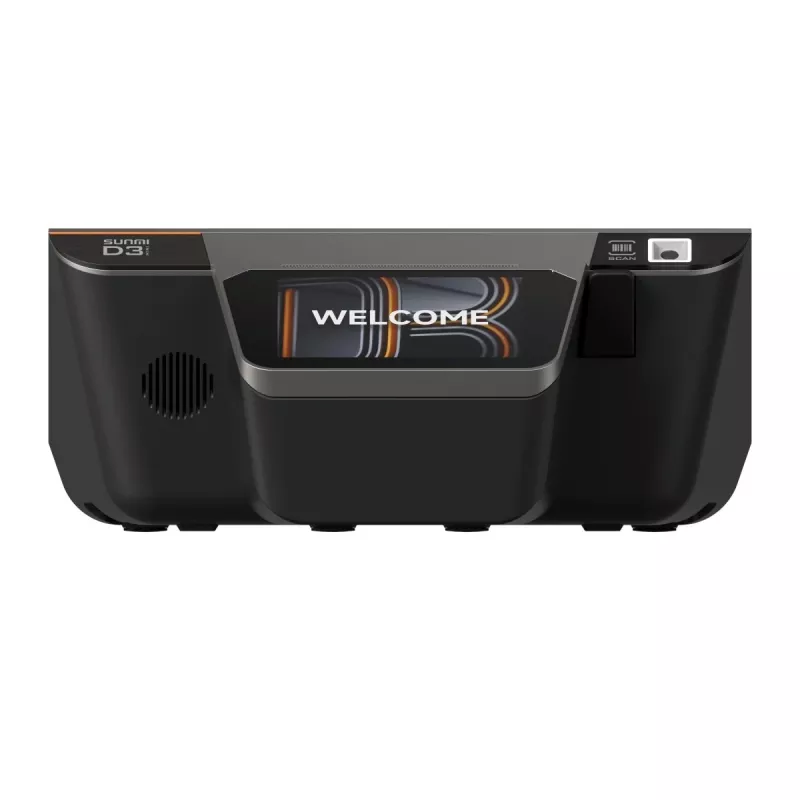 POS terminalas SUNMI D3 MINI 10,1 colio projekcinis talpinis jutiklinis ekranas su USB ir Bluetooth ryšiu