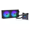ENDORFY Navis F240 ARGB procesoriaus „viskas viename“ skysčio aušintuvas 24 cm juodas 1 vnt.