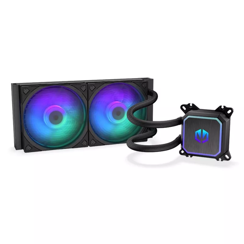 ENDORFY Navis F240 ARGB procesoriaus „viskas viename“ skysčio aušintuvas 24 cm juodas 1 vnt.