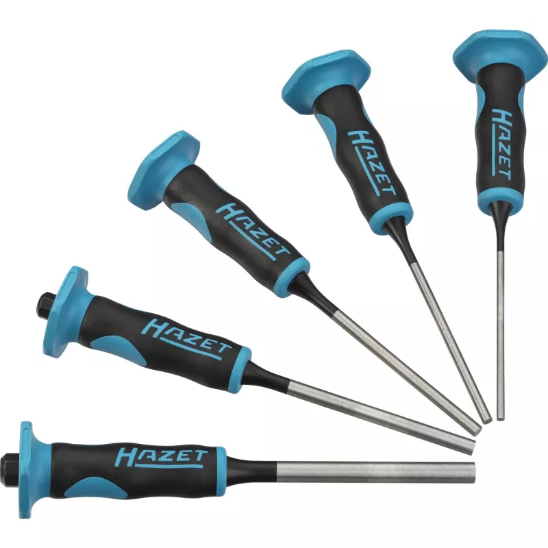 „Splinttreiber-Set 751LHS/5“, ilgas, mėlynas/juodas, 5 dalių
