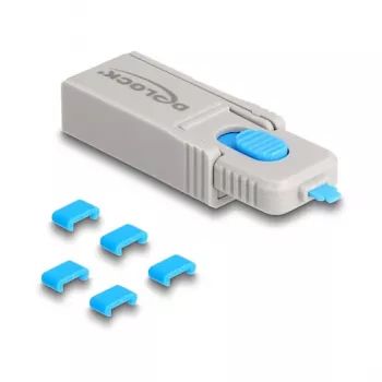 Porto blokatorius DeLOCK 20926 USB Type-C 5 vnt. + užrakto įrankis