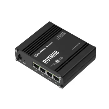 Teltonika RUTM08 laidinis maršruto parinktuvas Gigabit Ethernet juodas