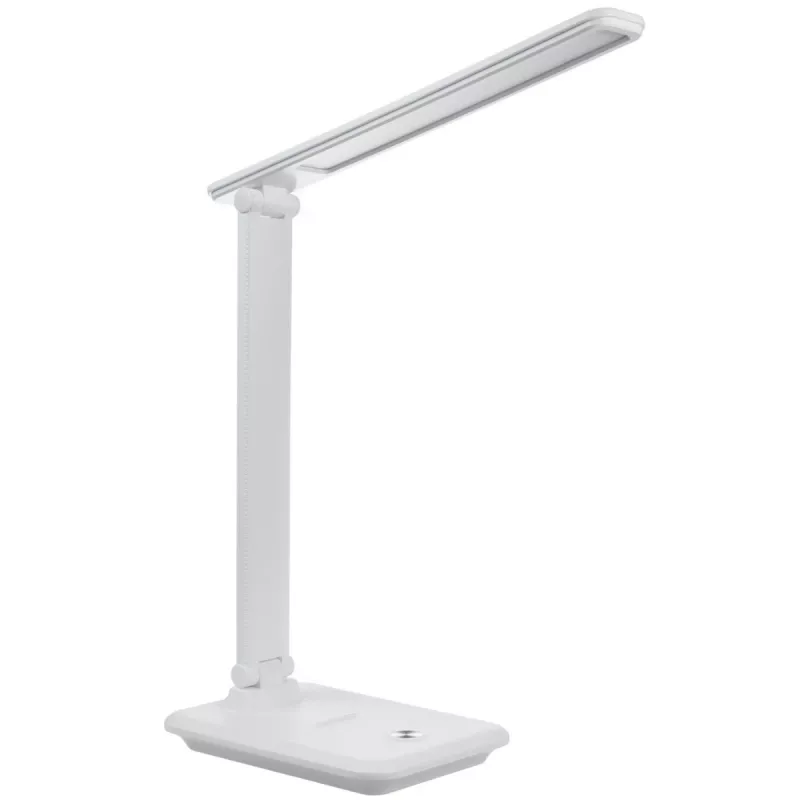 LED stalinė lempa MACLEAN MCE614W 9W, balta, reguliuojamas pasvirimas ir pritemdoma