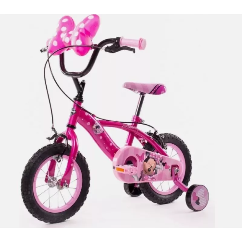 Vaikiškas dviratis HUFFY Disney MINNIE 12 colių ratas, modelis 22434W