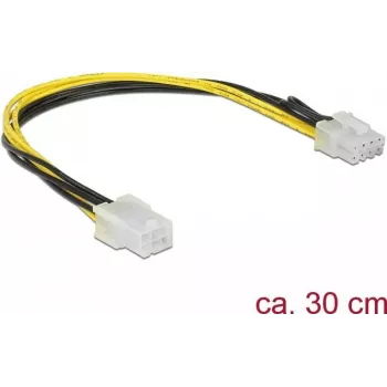 Vidinis maitinimo kabelis DeLOCK 85535 0,3 m PCI-E 6 kontaktų į 8 kontaktus