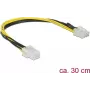 Vidinis maitinimo kabelis DeLOCK 85535 0,3 m PCI-E 6 kontaktų į 8 kontaktus