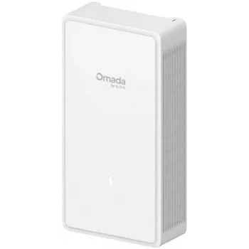 Belaidis prieigos taškas TP-LINK EAP775-Wall 9300 Mbit/s, trijų juostų 2.4/5/6 GHz, 5x RJ-45, PoE, baltas