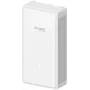 Belaidis prieigos taškas TP-LINK EAP775-Wall 9300 Mbit/s, trijų juostų 2.4/5/6 GHz, 5x RJ-45, PoE, baltas