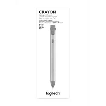 Logitech Crayon – skaitmeninis rašiklis, skirtas Apple iPad (Lightning) – pilkas