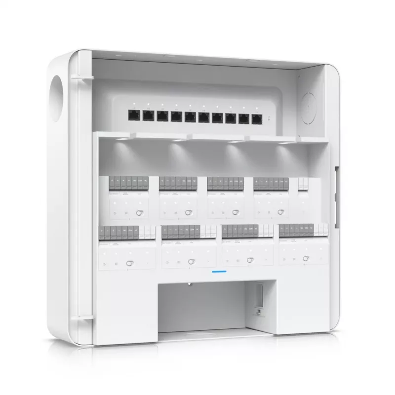 Ubiquiti Enterprise Access Hub apsaugos durų valdiklio spinta 8 durims Ethernet