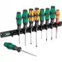Wera 9650 magnetinis bėgelis Kraftform atsuktuvų rinkinys, 9 vnt. (05051012001)