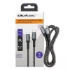 Qoltec laidas USB 2.0 Type C – USB 2.0 Type C 100W Qc 3.0 Pd 1m juodas