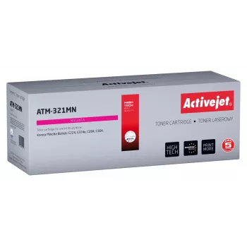 Activejet ATM-321MN toneris (pakaitalas Konica Minolta TN321M; Supreme; 25000 puslapių; purpurinis)