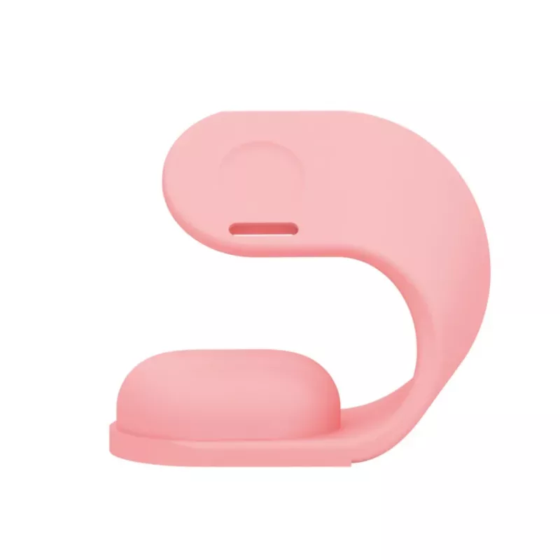 Įkrovimo stovas Stelio ST-CHS01-PK Junior rožinis – USB įkrovimo dokas telefonams ir planšetėms, vieno prievado, kompaktiškas