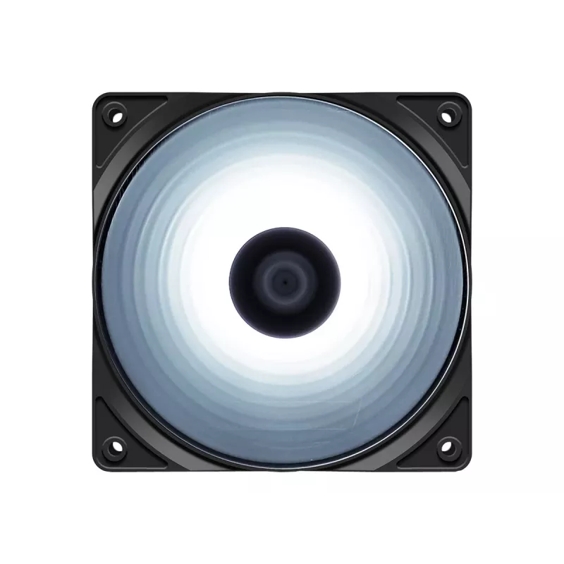 120 mm ventiliatorius DeepCool RF120W — 1300 RPM, 1,32 mmH2O, permatomai juodas