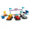 LEGO DUPLO 10445 F1 komandos lenktynių automobiliai ir vairuotojai