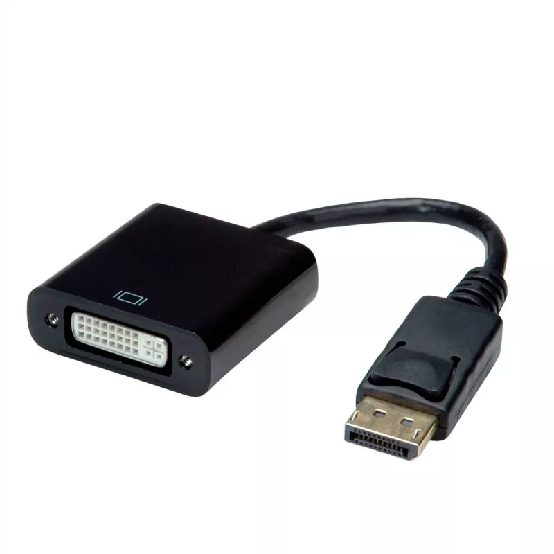 Value 12.99.3137 Vaizdo kabelis-adapteris 0,15 m DisplayPort DVI-D Juoda (12.99.3137)