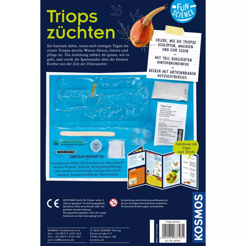 Kosmos Fun Science 637231 vaikų mokslo žaislas