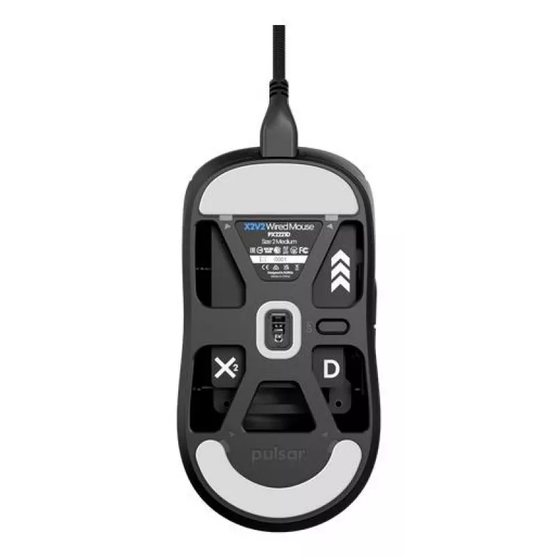 pelė USB Optical X2/MEDIUM Juoda PX2221D Pulsar