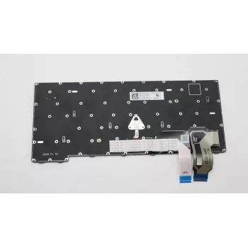 Laidinė USB klaviatūra Lenovo CS22 Full KBD Top Juoda — USB jungtis, viso dydžio išdėstymas