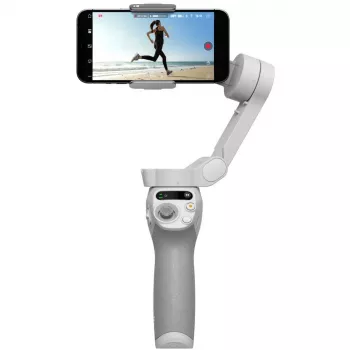 DJI OM SE gimbalas pilkas Bluetooth įsk. mobiliojo laikiklį krepšys maks. apkrova 290 g