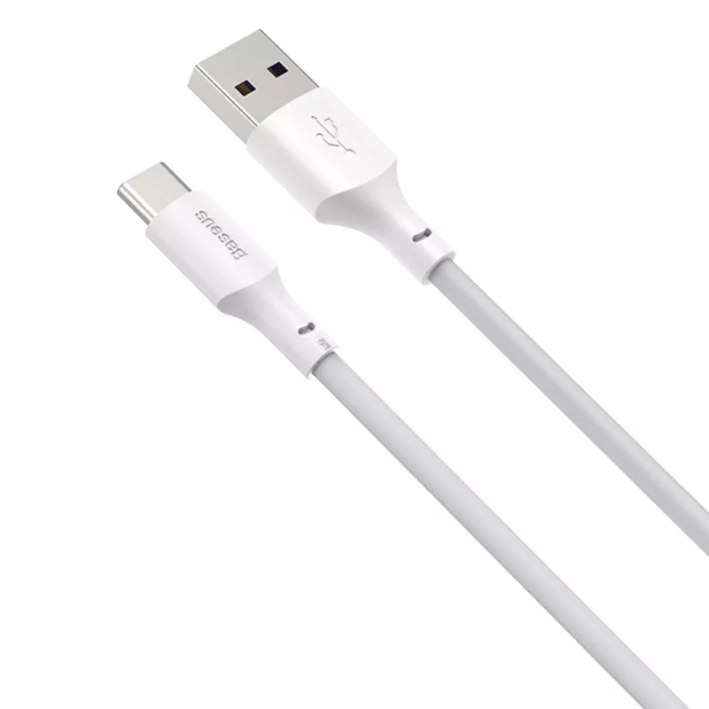 USB kabelis Baseus TZCATZJ-02 1,5 m USB A USB C Baltas
