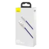 USB-A į Lightning laidas Baseus 1 m — USB duomenų laidas, violetinis