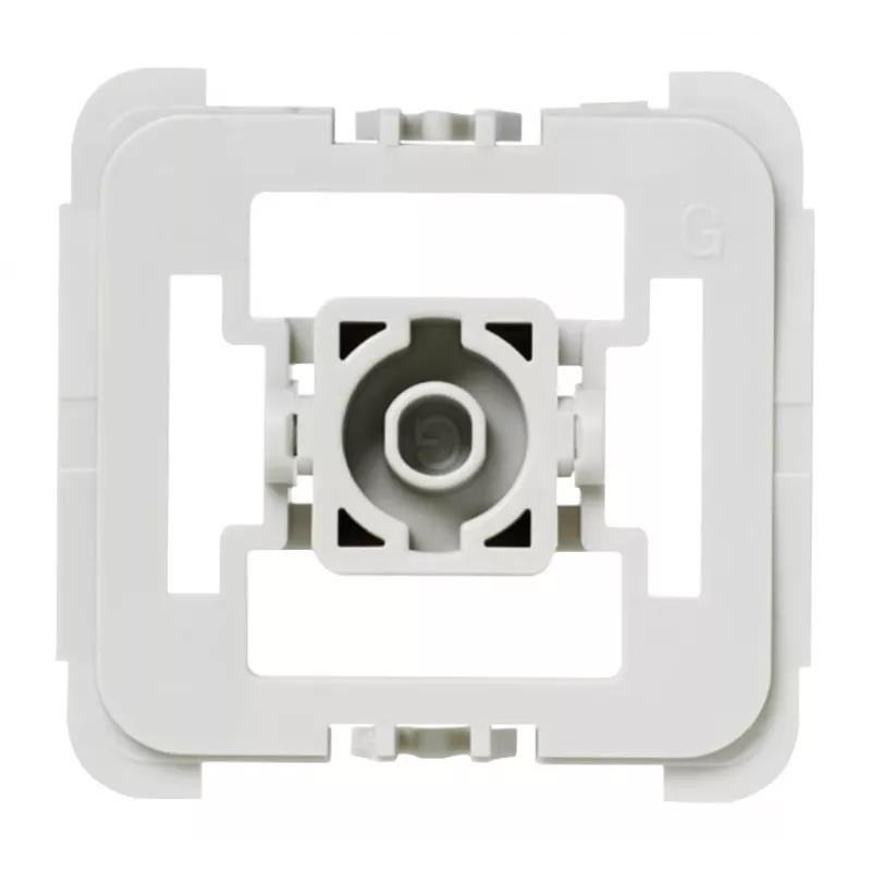 Įmontuojamas reguliatorius ir jungiklis Homematic IP EQ3-ADA-G55, baltas, AC, 54×18×53 mm