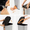 ROTHO Ribo Sidabrinė - pedal bin – 35l