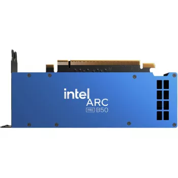 Grafikos plokštė INTEL Arc Pro B50 — 16 GB GDDR6, 128 bitų, PCIe 5.0, aktyvus aušinimas