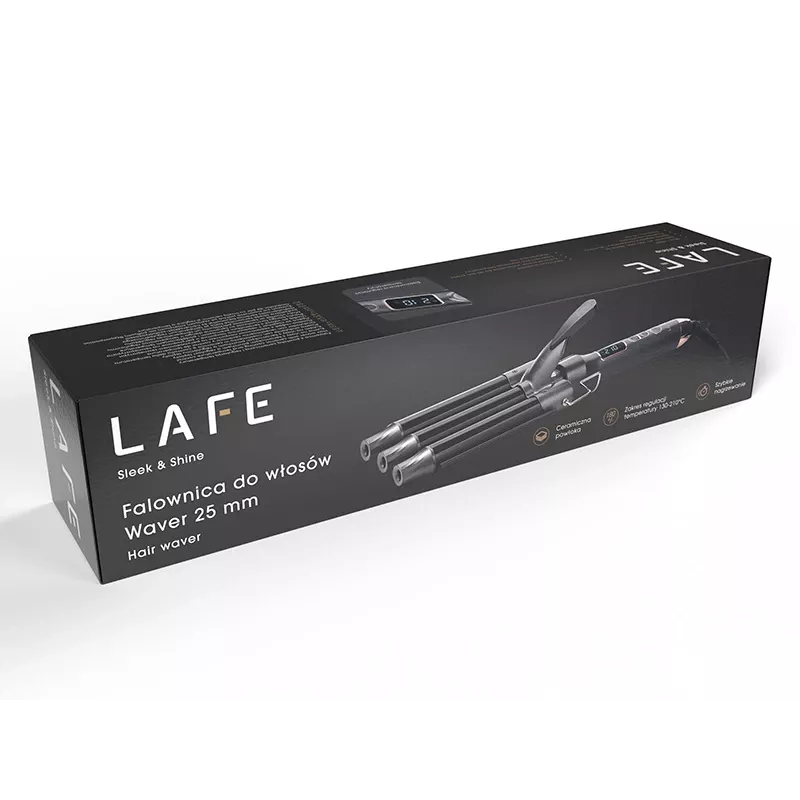 Lafe 47772 elegantiškas ir blizgus plaukų banguotuvas