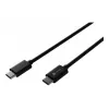 USB-C į USB-C kabelis NATEC NKA-2146, 1 m, juodas