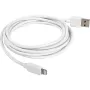 USB 2.0 adapterio laidas, USB-A kištukas > Lightning kištukas (balta, 2,0 metro)