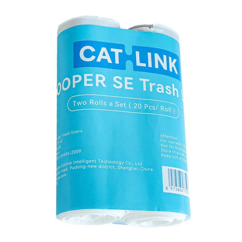 Cat Litter Box Accessory Trash BAGS/2ROLLS CL-TB-02 Catlink