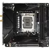 Pagrindinė plokštė ASRock Z790I LIGHTNING WIFI — Intel Z790, LGA 1700, Mini-ITX, DDR5 iki 8600 MHz, 2x DIMM, Wi‑Fi 6E, 2.5Gb LAN, 2x M.2
