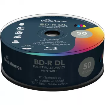 BD-R DL MediaRange MR510 50 GB 25 vnt.
