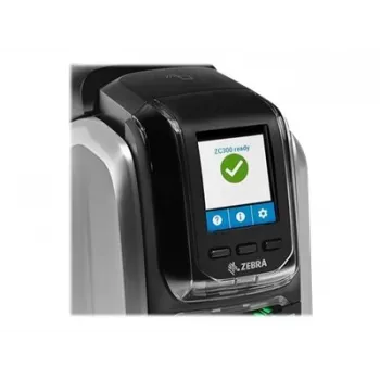Zebra ZC300 plastikinių kortelių spausdintuvas Dažų sublimacija / terminis perkėlimas Spalvota 300 x 300 DPI „Wi-Fi“