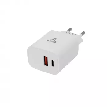 Sbox HC-693 USB namų įkroviklis 20W QC baltas