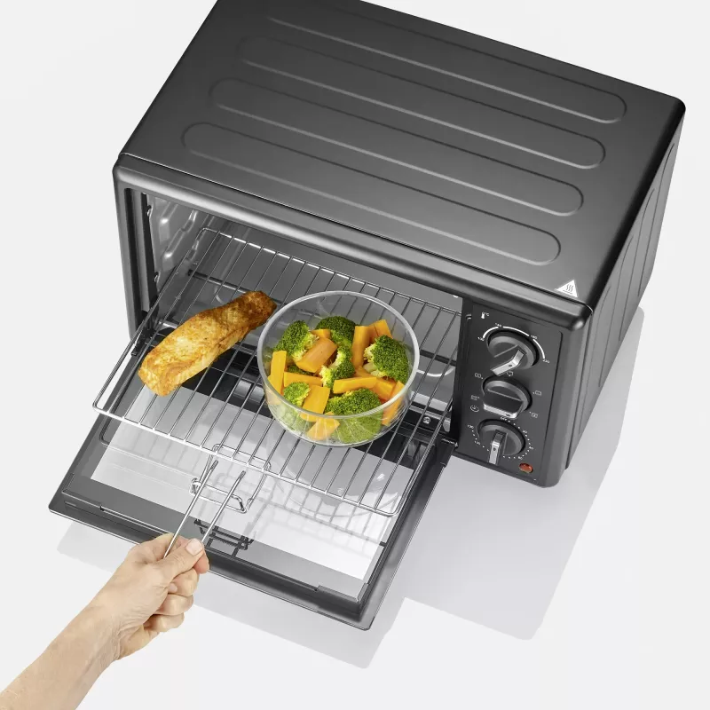 Elektrinė stalviršio krosnelė SEVERIN TO 2079 — 20 l talpa, 1600 W, juoda