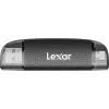 Kortelių skaitytuvas Lexar LRW310X-BNBNG USB 2.0 Type-A/Type-C Juodas