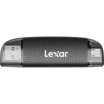 Kortelių skaitytuvas Lexar LRW310X-BNBNG USB 2.0 Type-A/Type-C Juodas