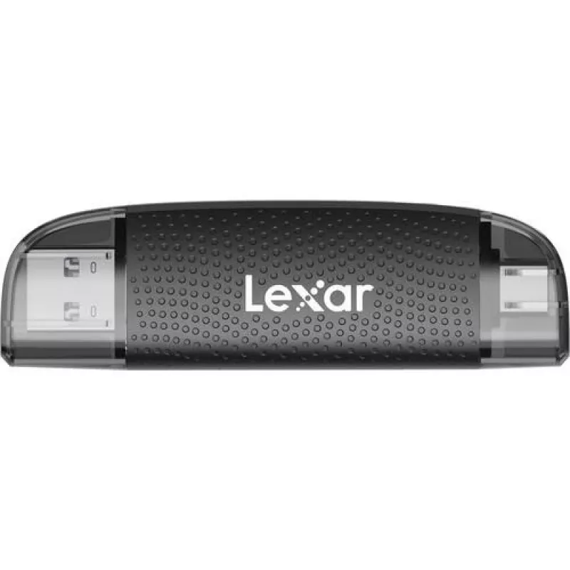 Kortelių skaitytuvas Lexar LRW310X-BNBNG USB 2.0 Type-A/Type-C Juodas