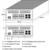 ALLNET ALL-SGI8120PM pramoninis PoE+ komutatorius 20+4 prievadų 10/100/1000 Mbps