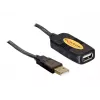 USB laidas DeLOCK 82446 USB 2.0 10 m juodas