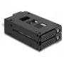 Laikmenos dėklo laikiklis DeLOCK plonas Bay Mobile Rack 2 x 2,5 col. U.2 NVMe SSD juodas